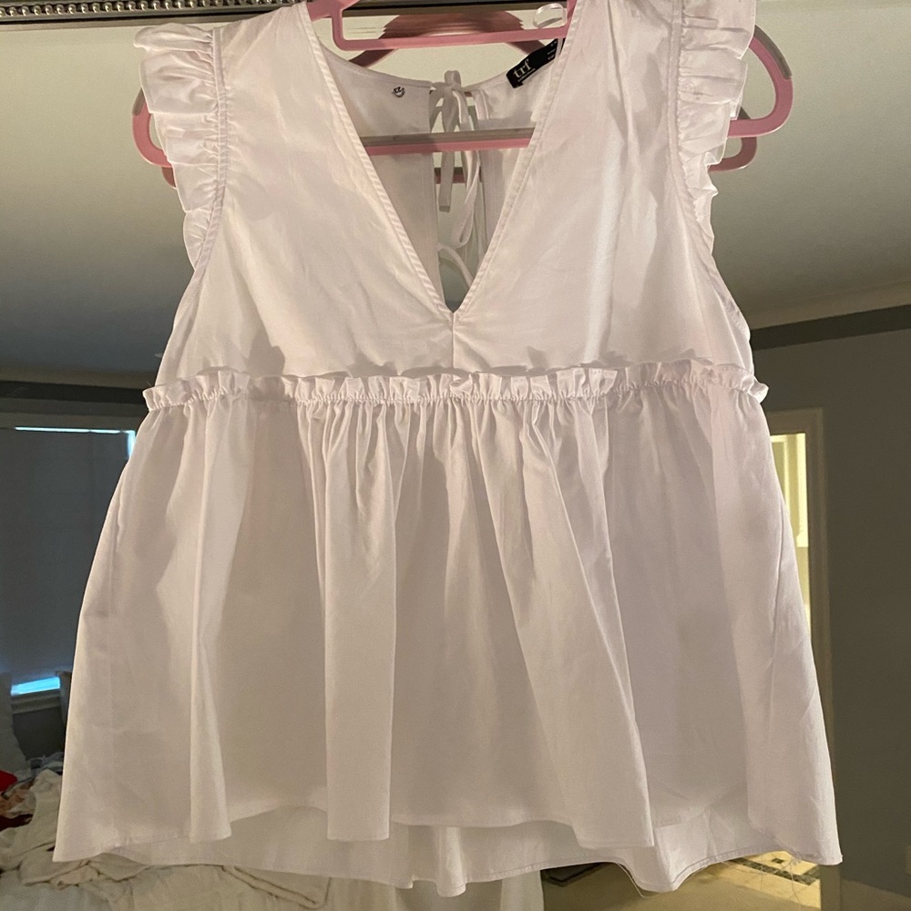 White Zara Top